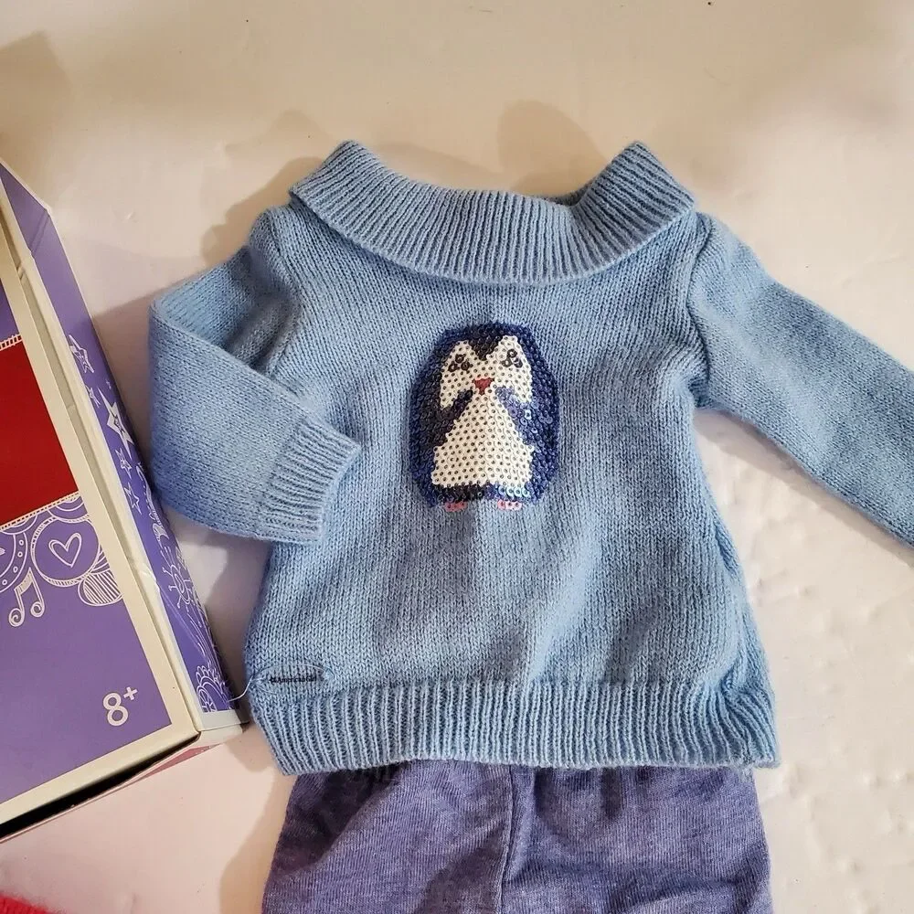 American Girl Doll Truly Me Sequin Penguin Outfit Retired 2018